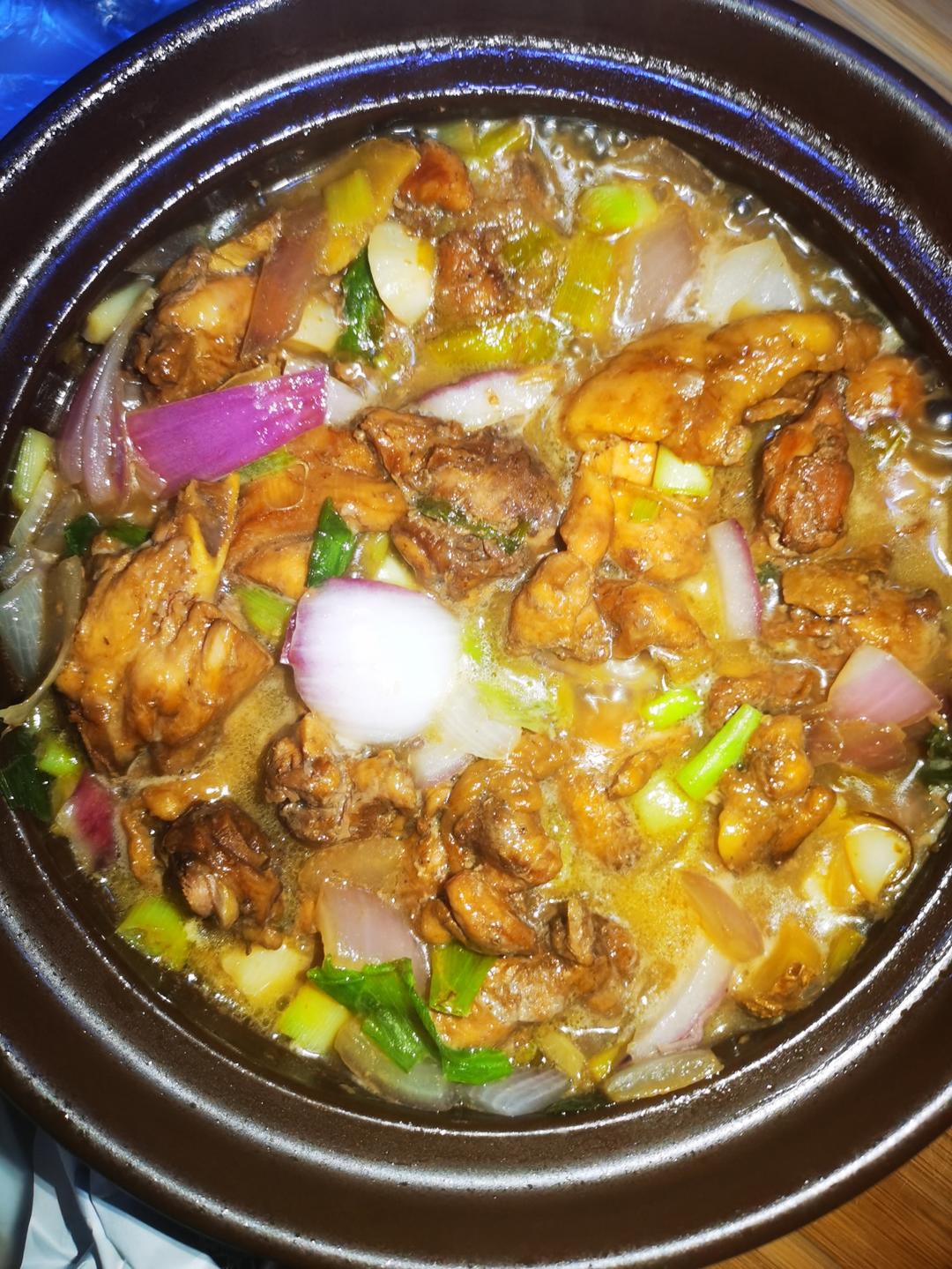 啫啫鸡煲-快手菜