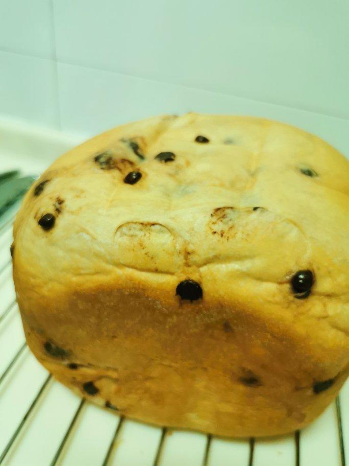 巧克力豆面包～面包机版