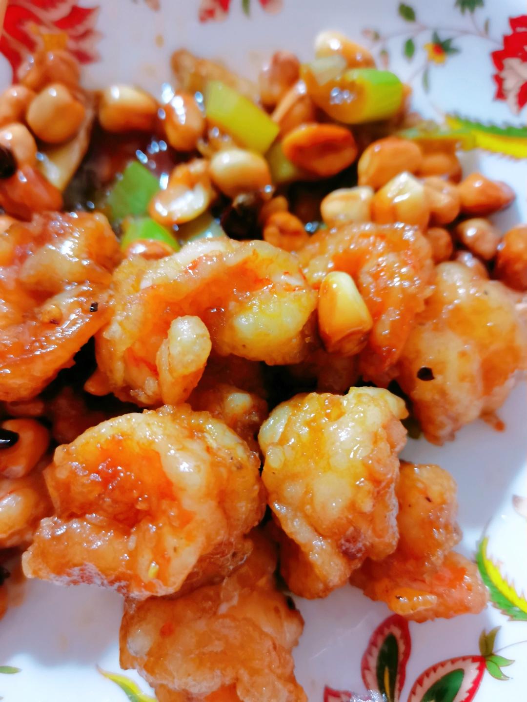 殿堂级的宫保虾球