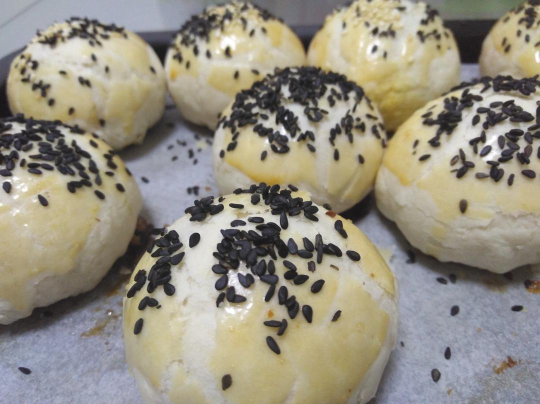 泳式鲜肉榨菜月饼