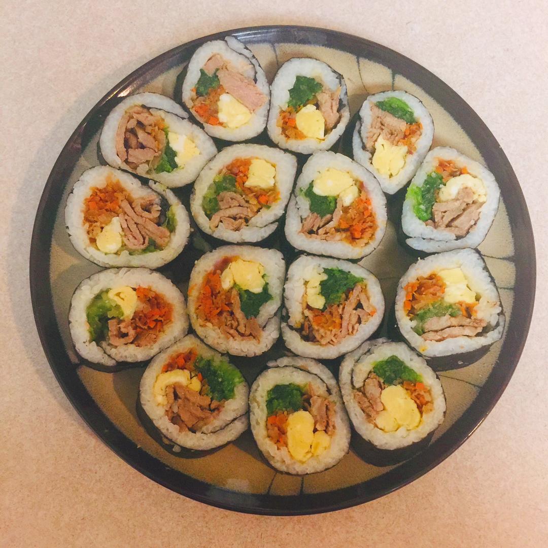 韩式紫菜包饭￨料超足