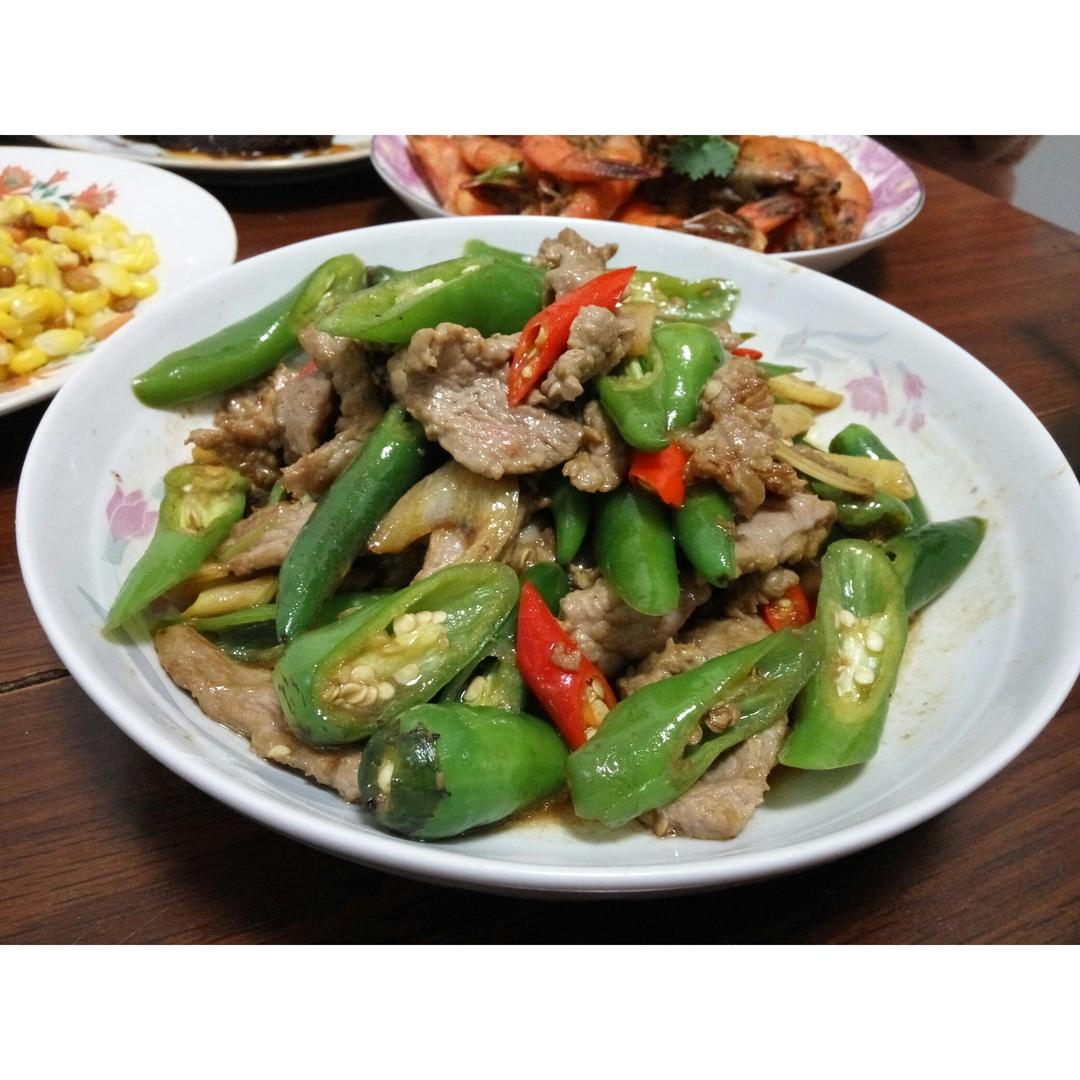 青椒牛柳