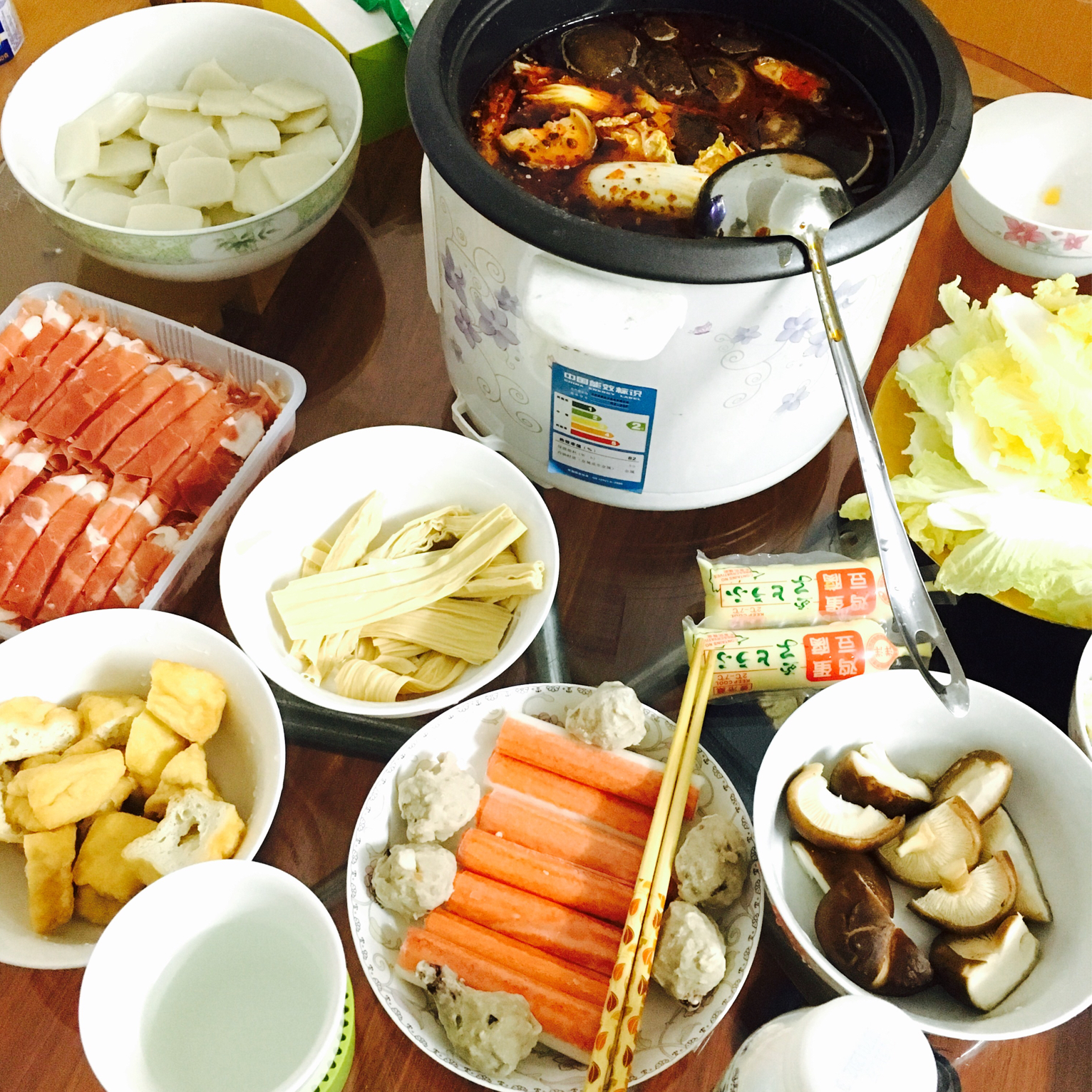 火锅（电饭锅版）