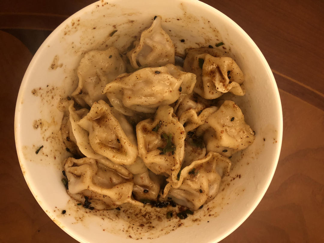 5分钟搞定❗️爆好吃的香辣拌饺子，零失败