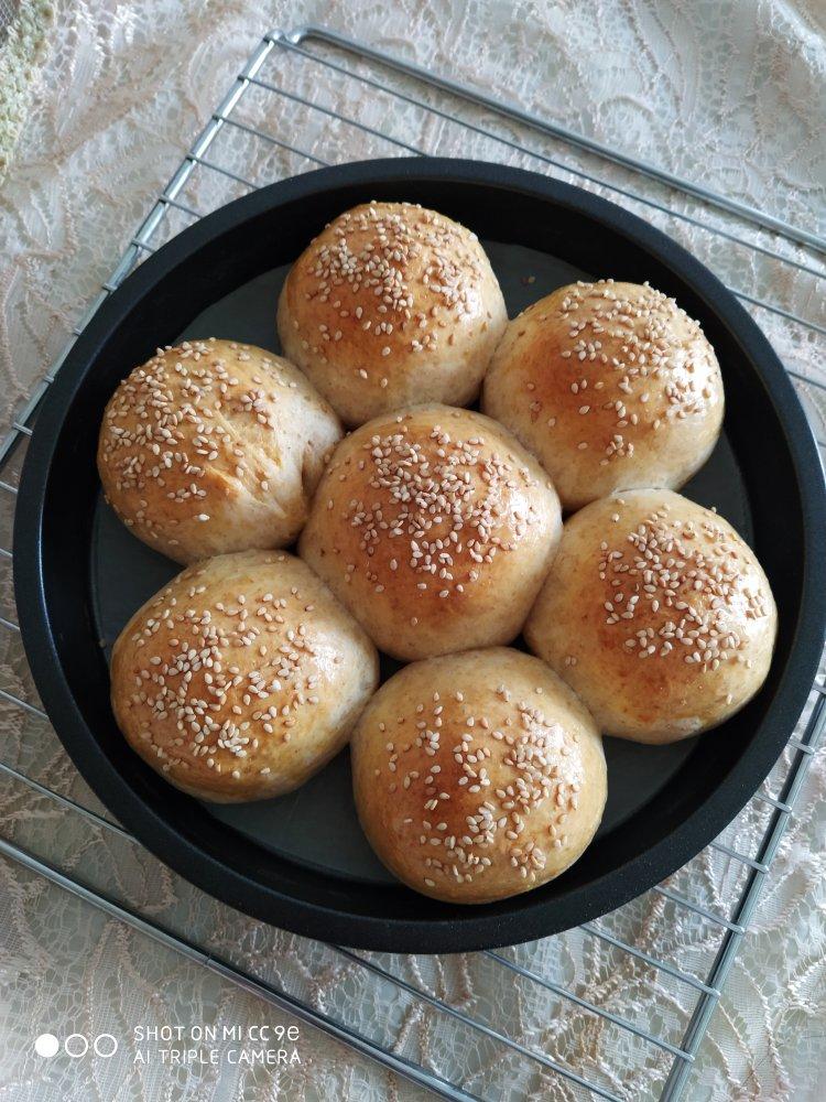 一粒麦子lyh做的全麦小餐包