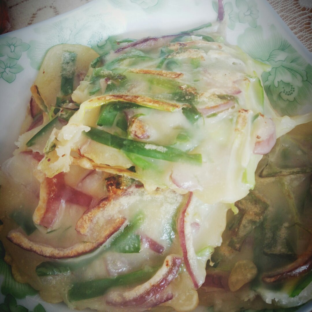 韩式韭菜饼