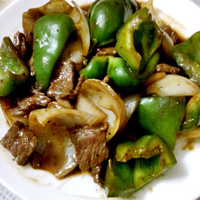 黑椒牛柳