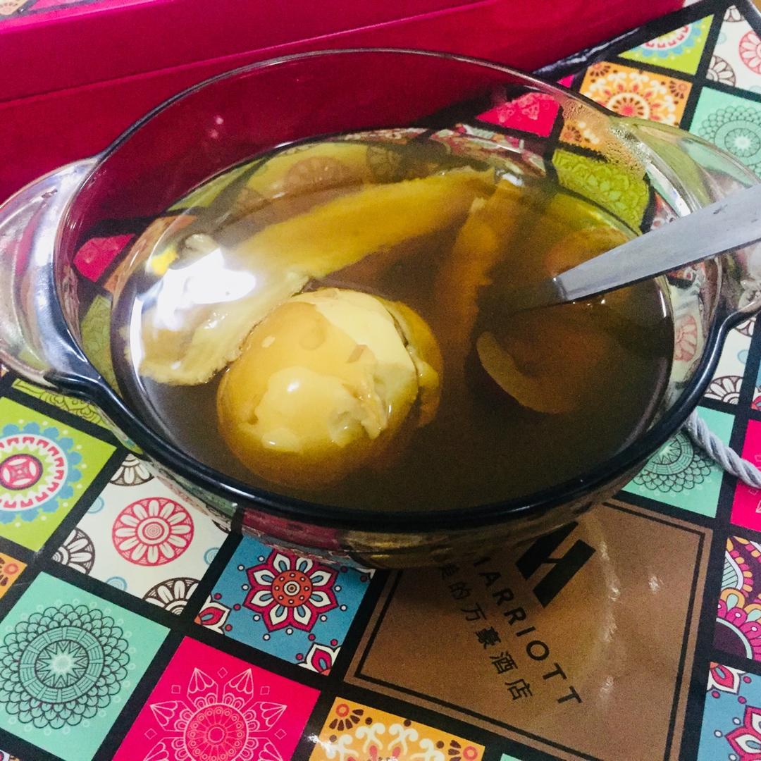 当归鸡蛋红糖水