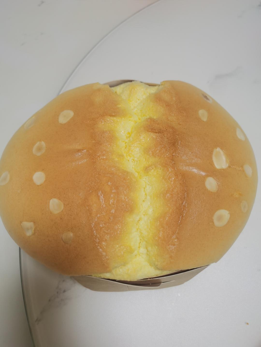 无泡打粉的金枕蛋糕—一次成功零失败