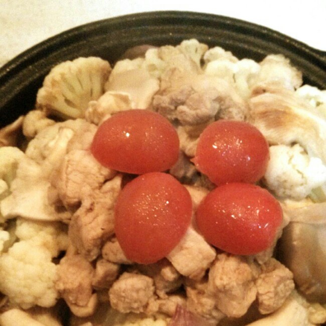 杂蔬鸡块锅(塔吉锅)