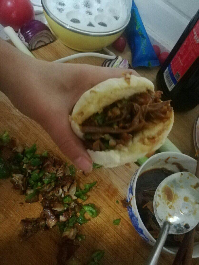 肉夹馍(白吉馍的制作)