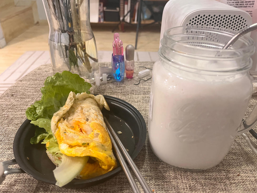 三分钟就可以做好孩子的早餐（手抓饼）