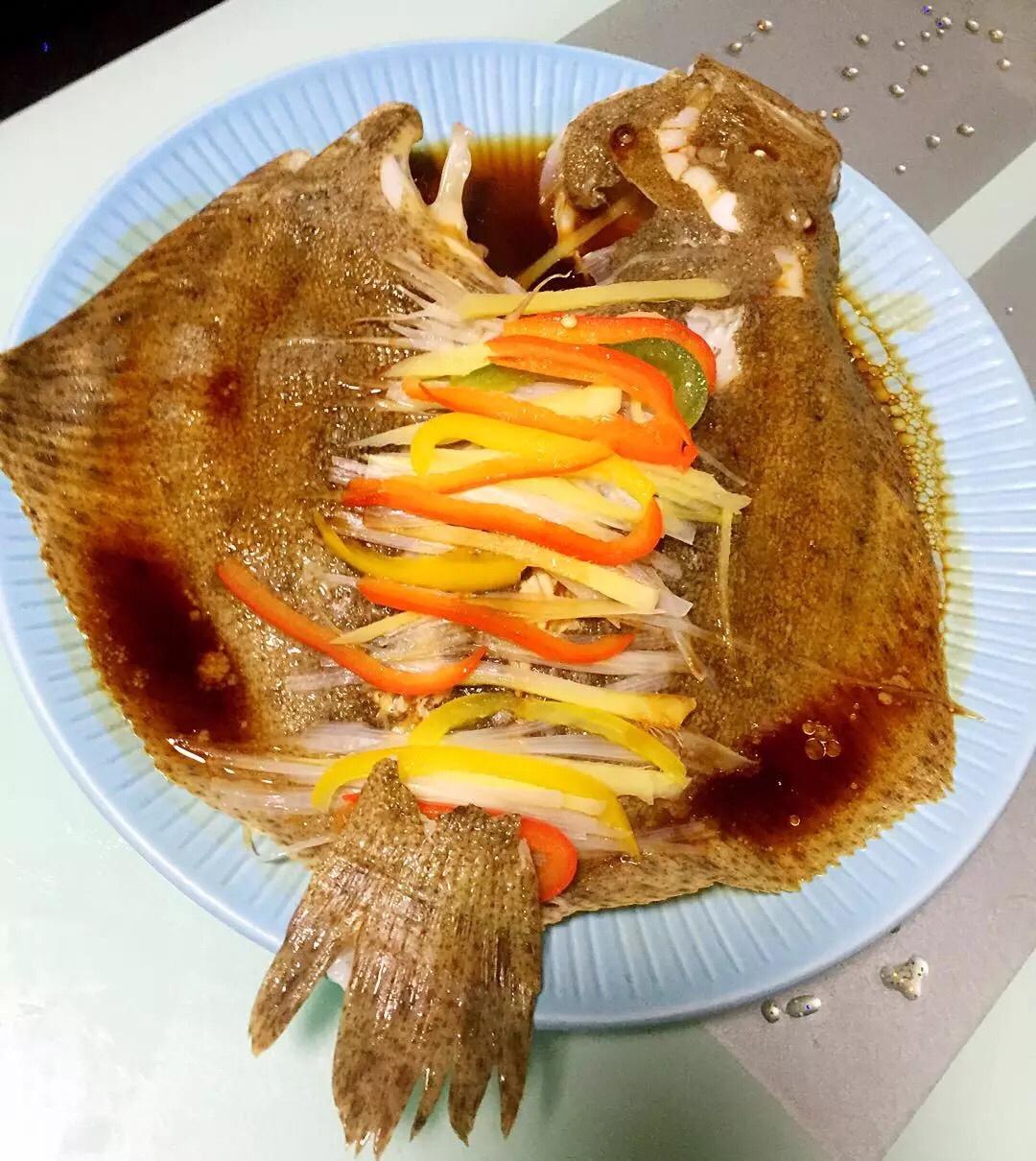 清蒸多宝鱼