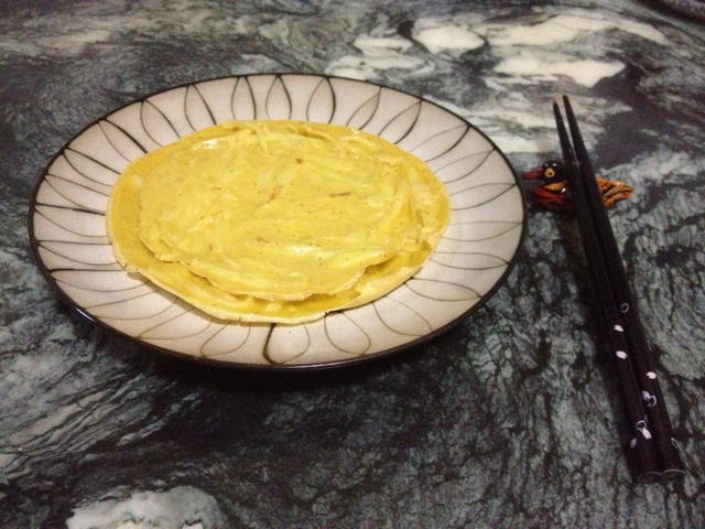 #爱自己，好好吃早餐# 十分钟搞定【芝士蔬菜鸡蛋饼】