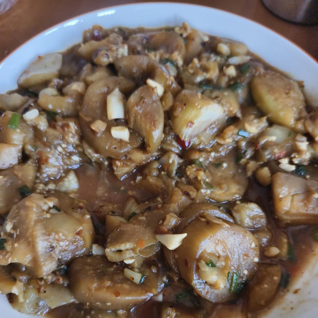 蒜末炒茄子