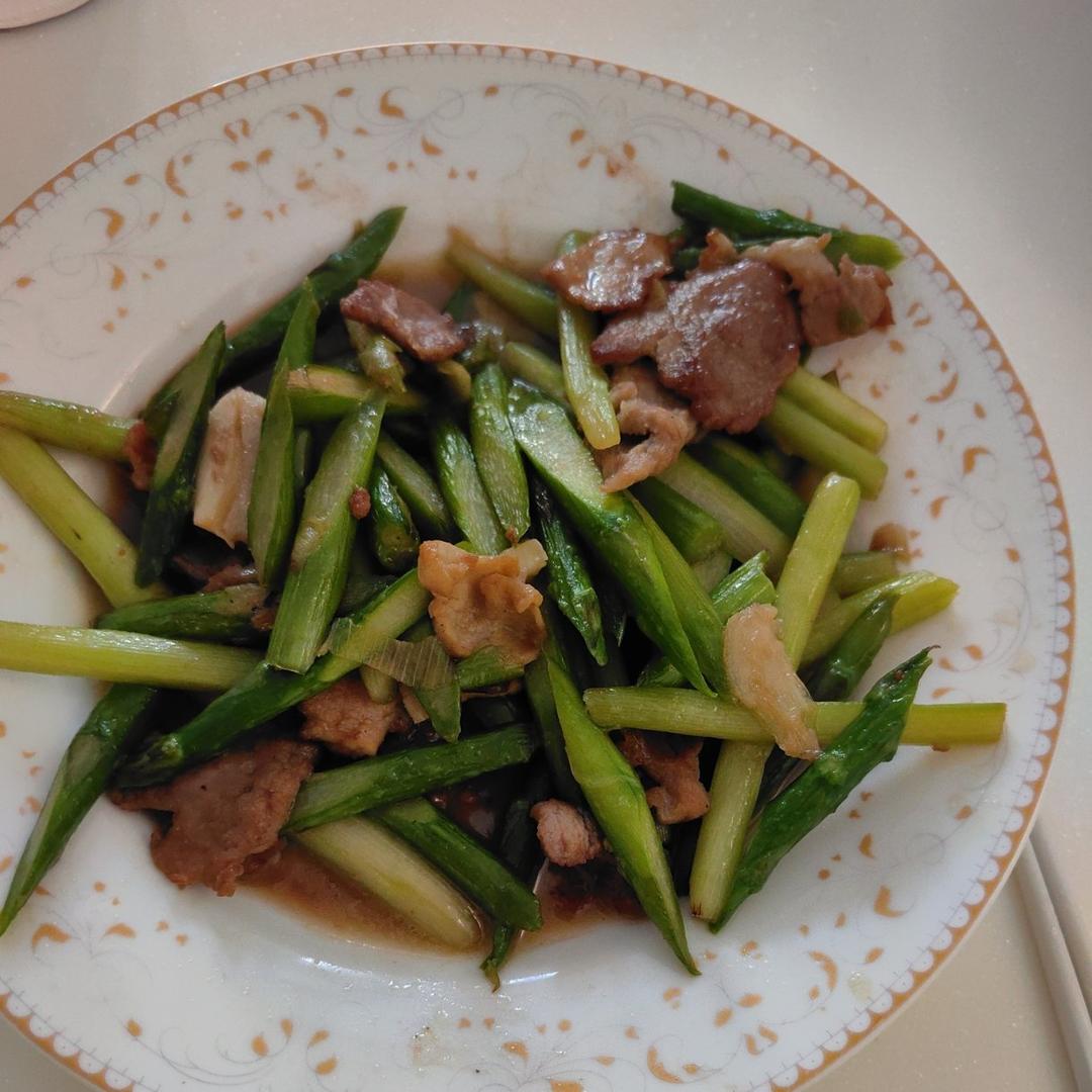芦笋炒肉