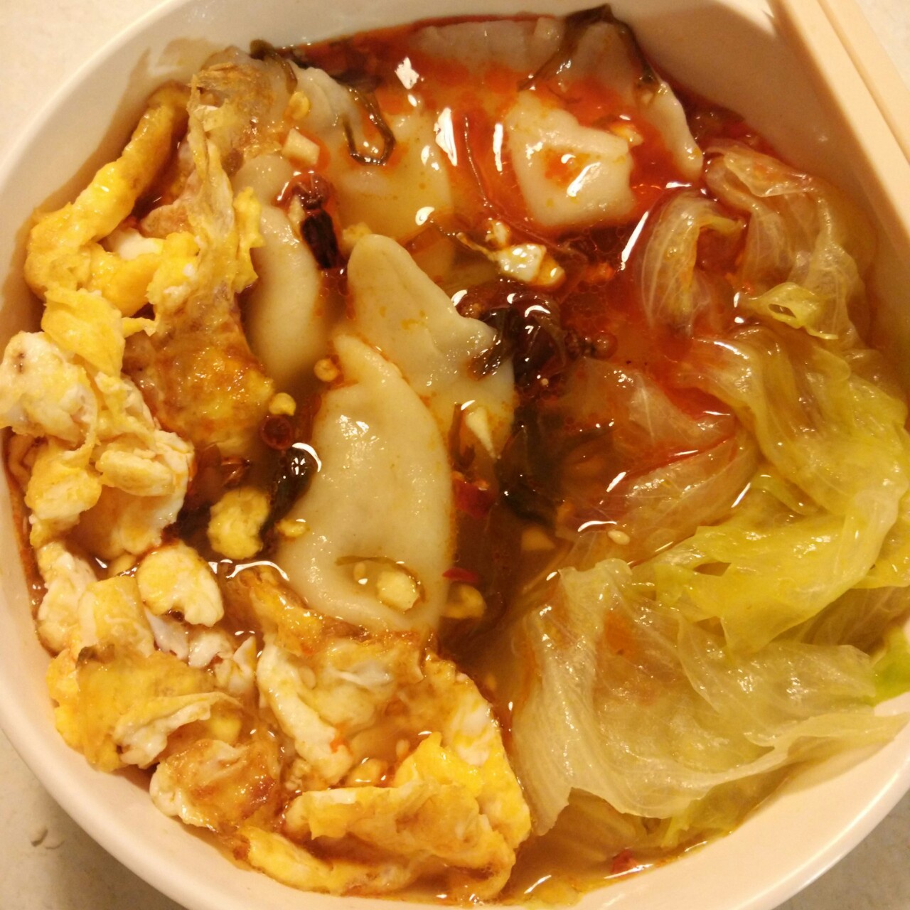 酸汤水饺