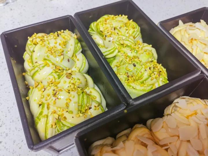 开心果/海盐焦糖乳酪吐司🍞层层手撕松软💗