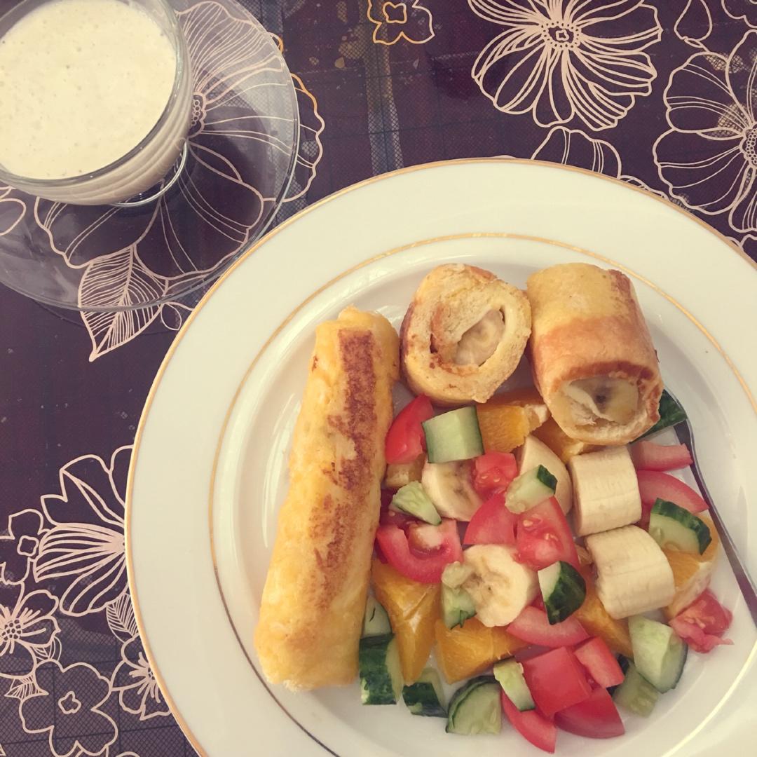 芝士花生酱爆浆吐司卷