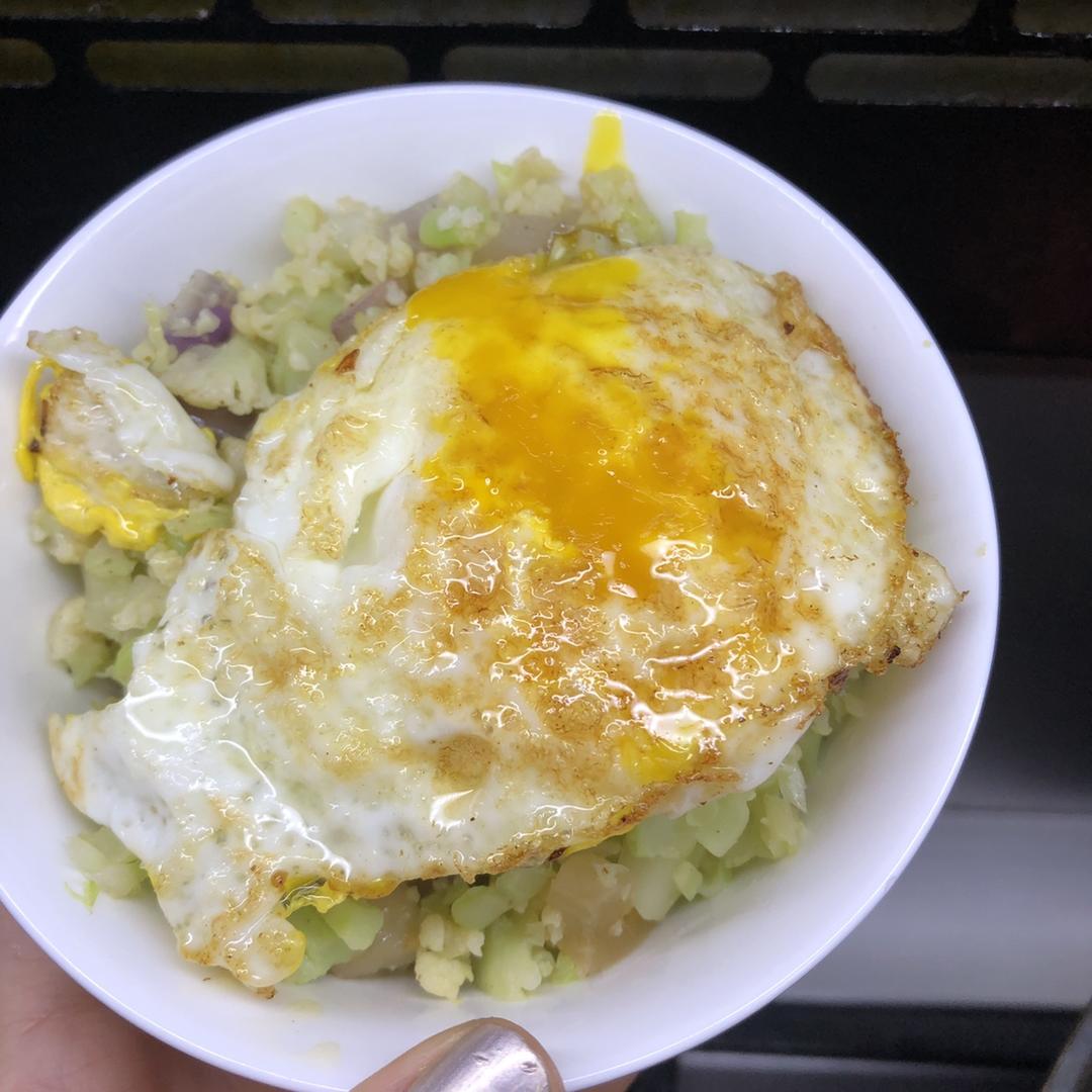 超好吃的减脂餐Cauliflower Rice（花椰菜饭）