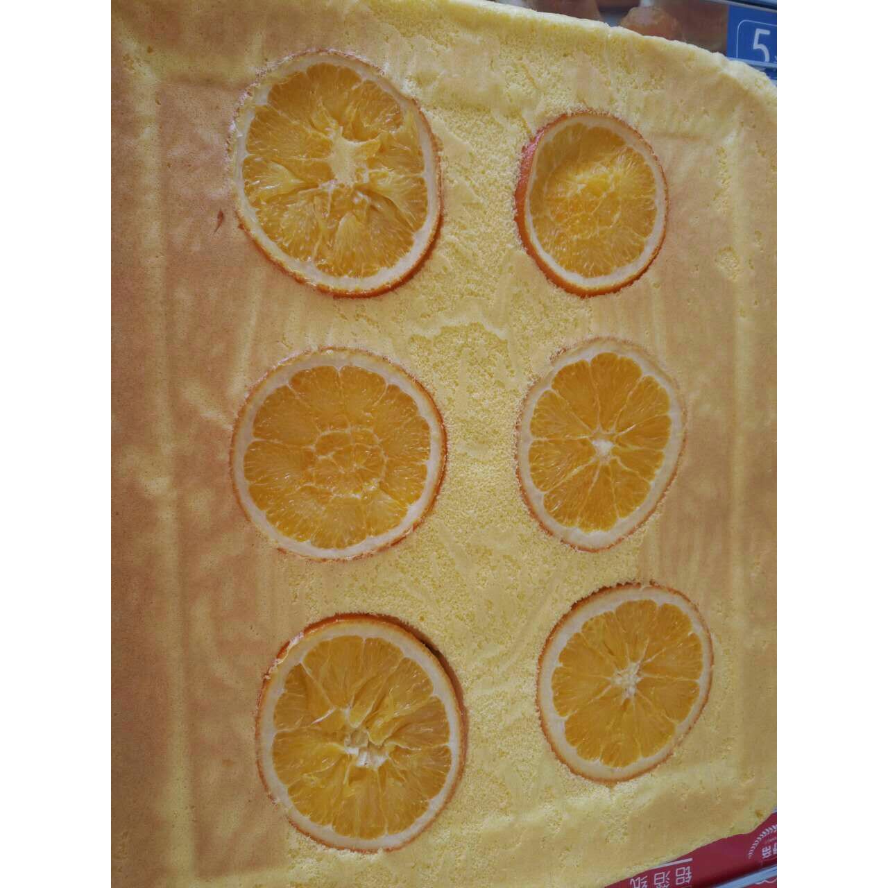橙香蛋糕卷