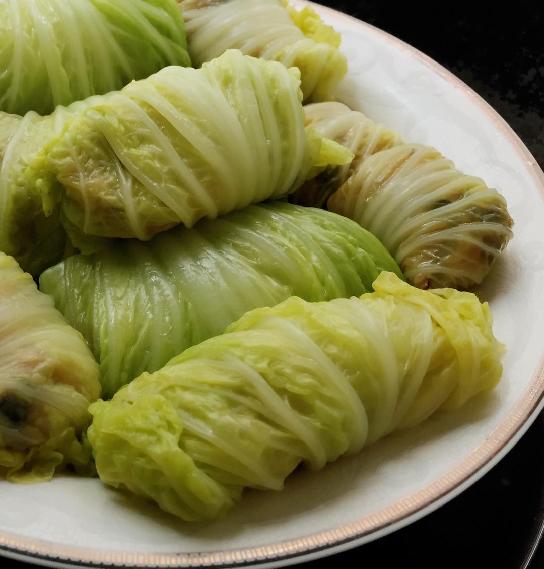 肉酿白菜卷