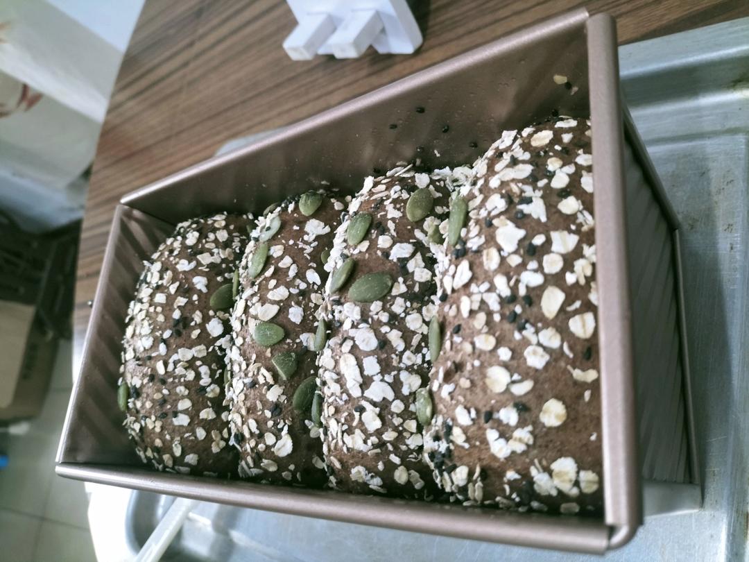 全麦红糖杂粮吐司（烫种法）