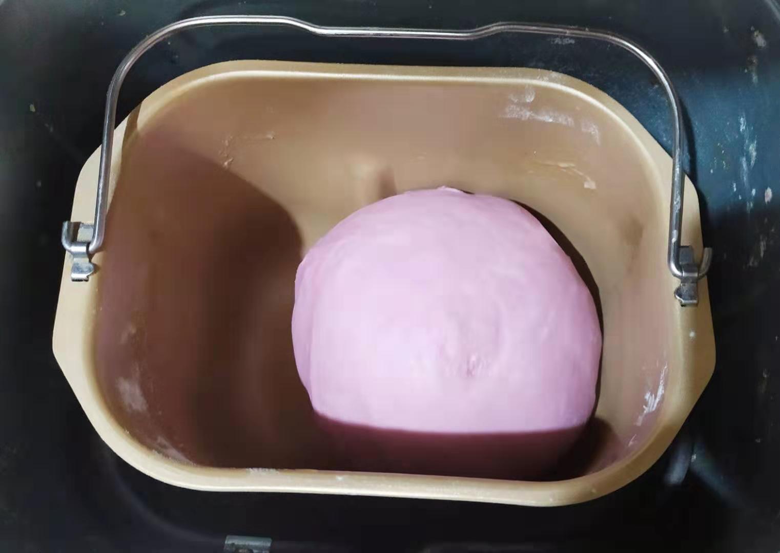 紫薯吐司面包的做法 步骤3