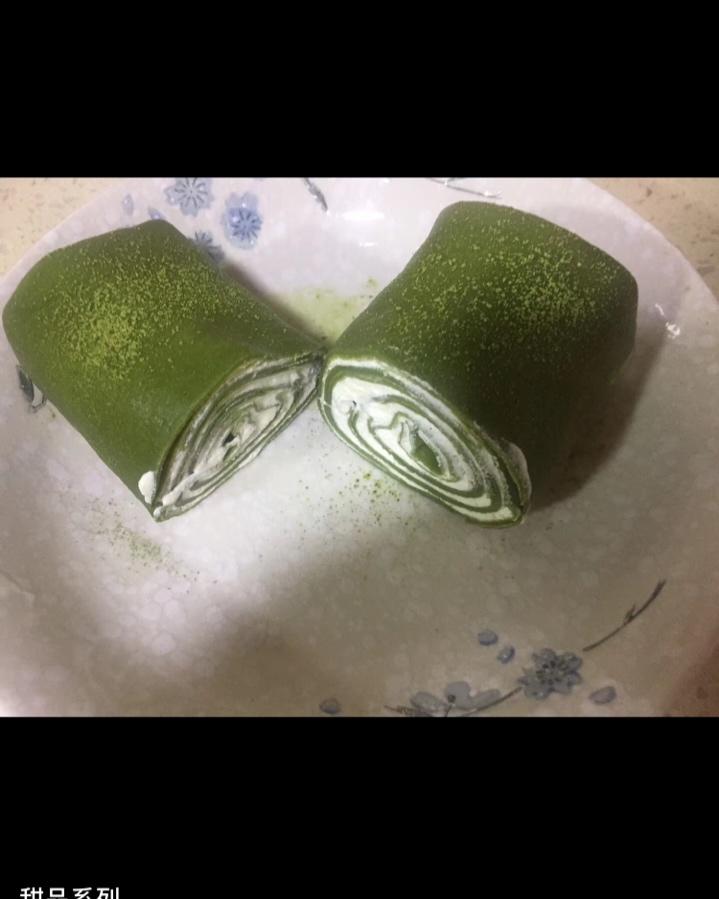 【抹茶毛巾卷】