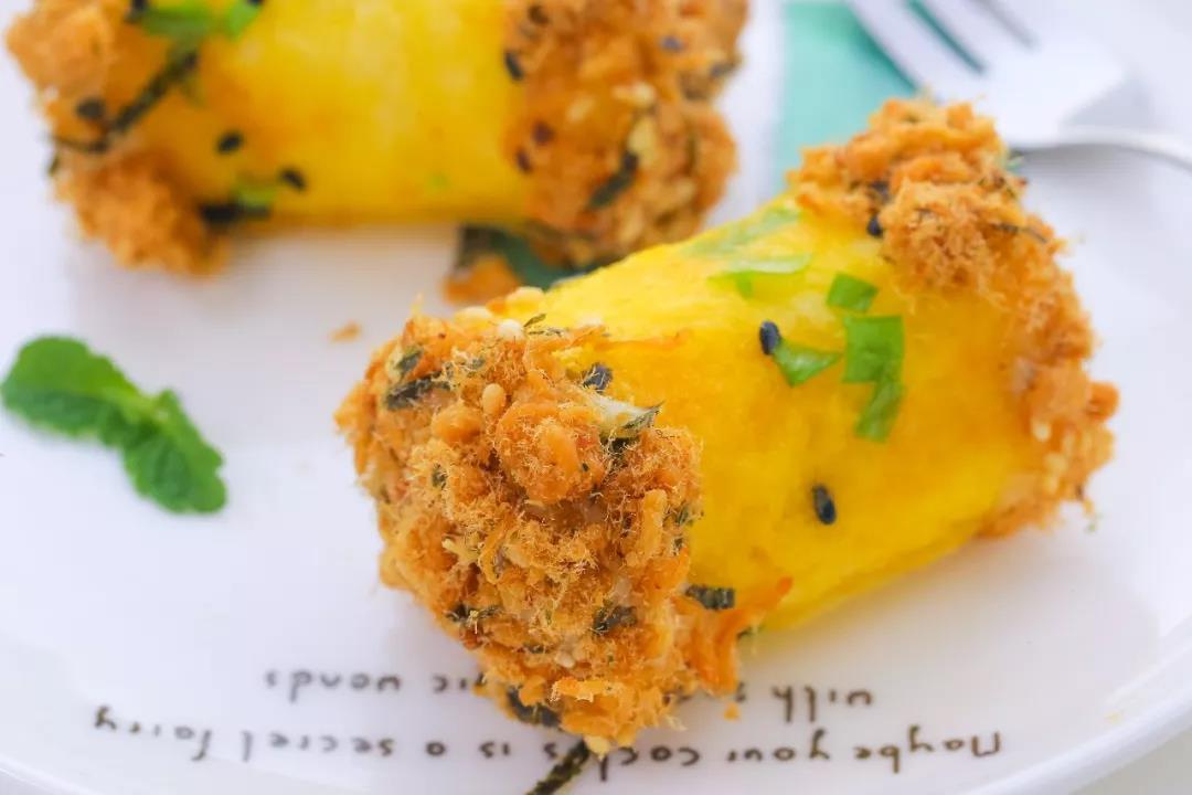 肉松吐司卷 宝宝辅食食谱的做法