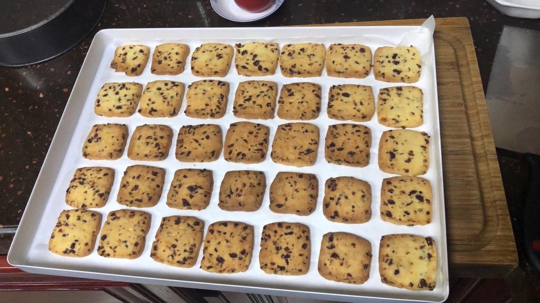 低糖少油版蔓越莓饼干