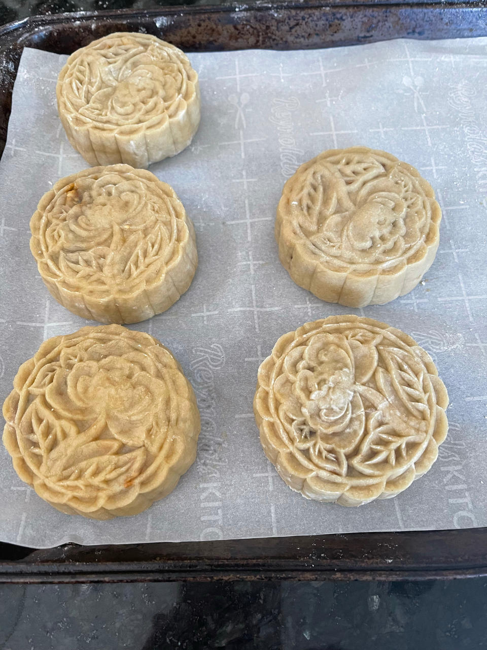 广式传统五仁月饼