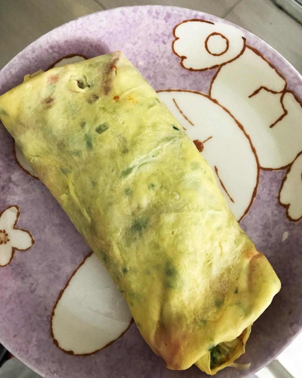 葱花鸡蛋饼
