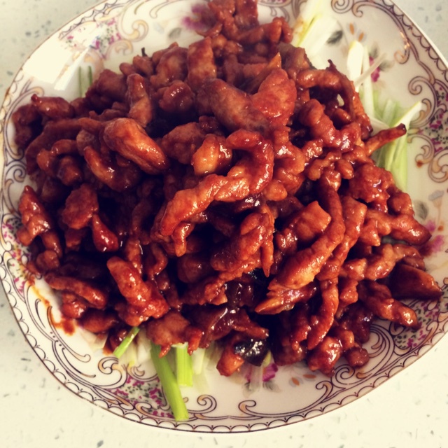 京酱肉丝