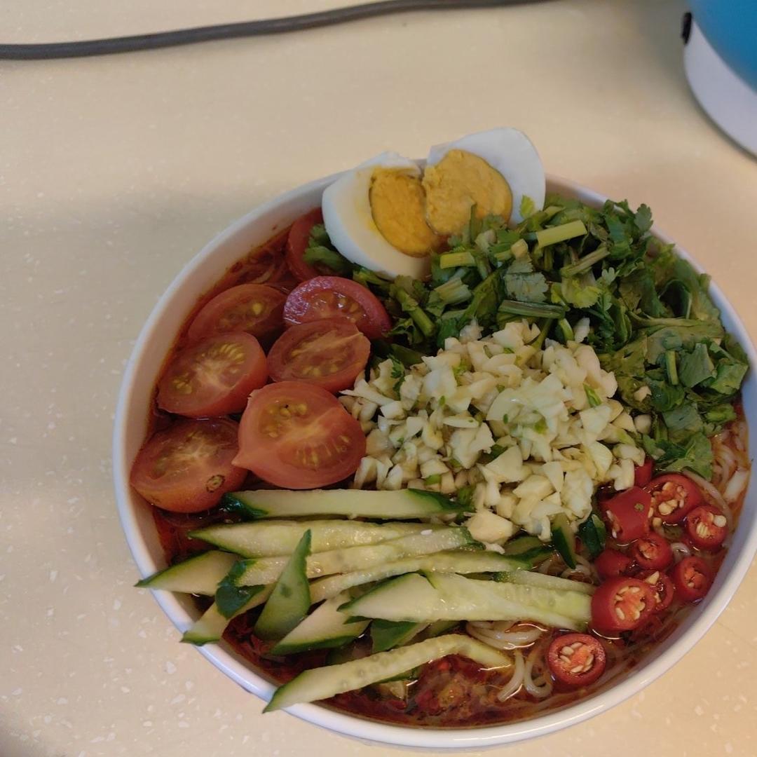 家常冷面（荞麦面）