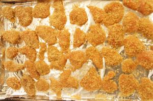 烤箱版麦乐鸡 (justin's chicken nuggets)的做法 步骤6