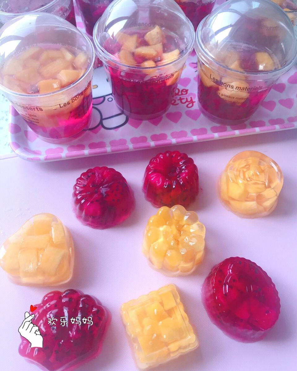 透明水晶果冻布丁🍮（白凉粉版）快速