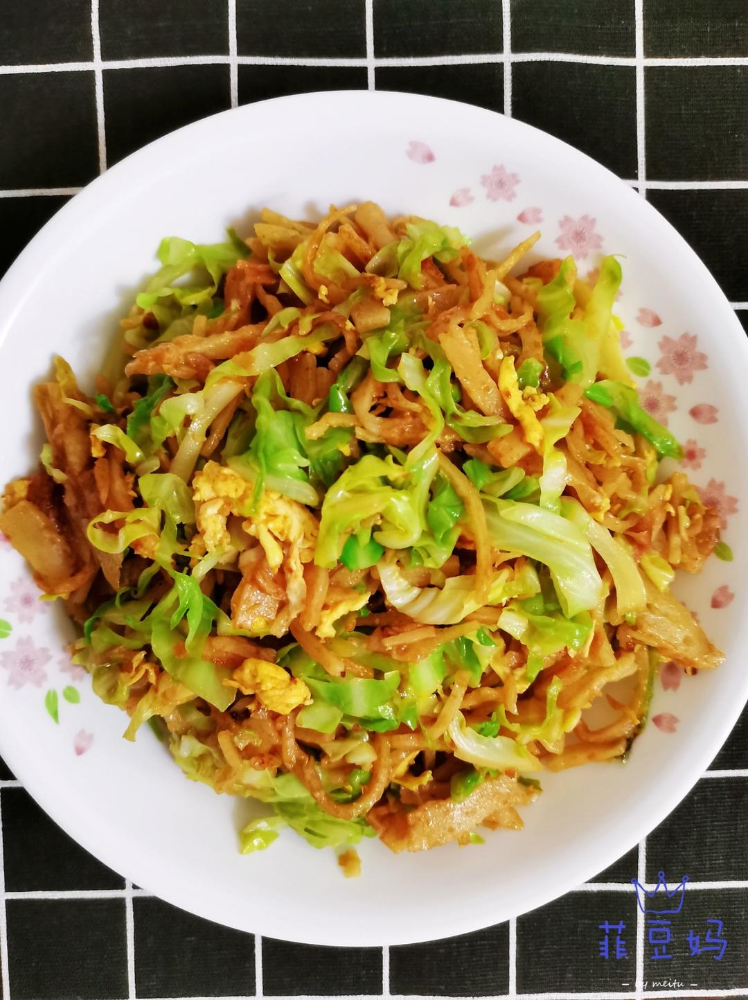 老北京素炒饼(肉炒饼)