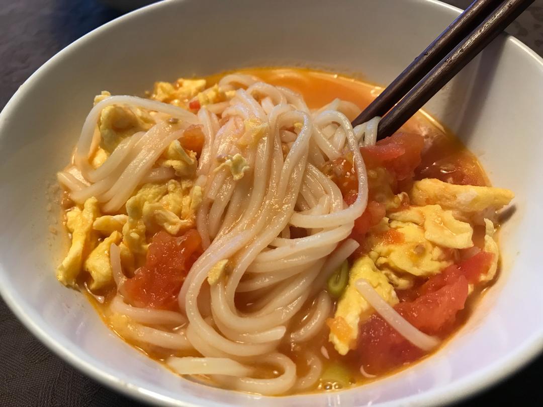 超级入味好吃的番茄鸡蛋面