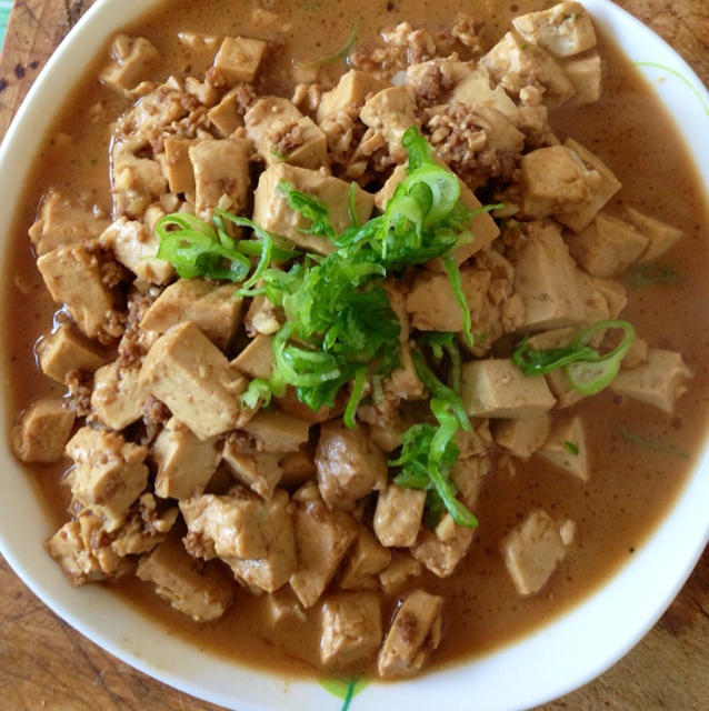 蒜香肉末烧豆腐