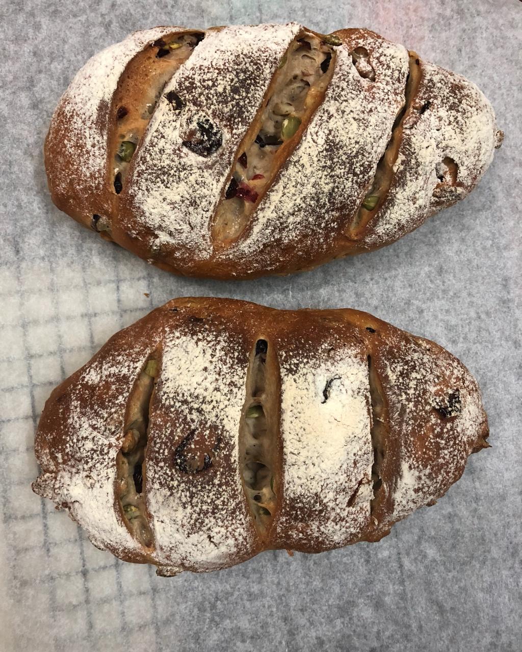 全麦核桃包～软欧包