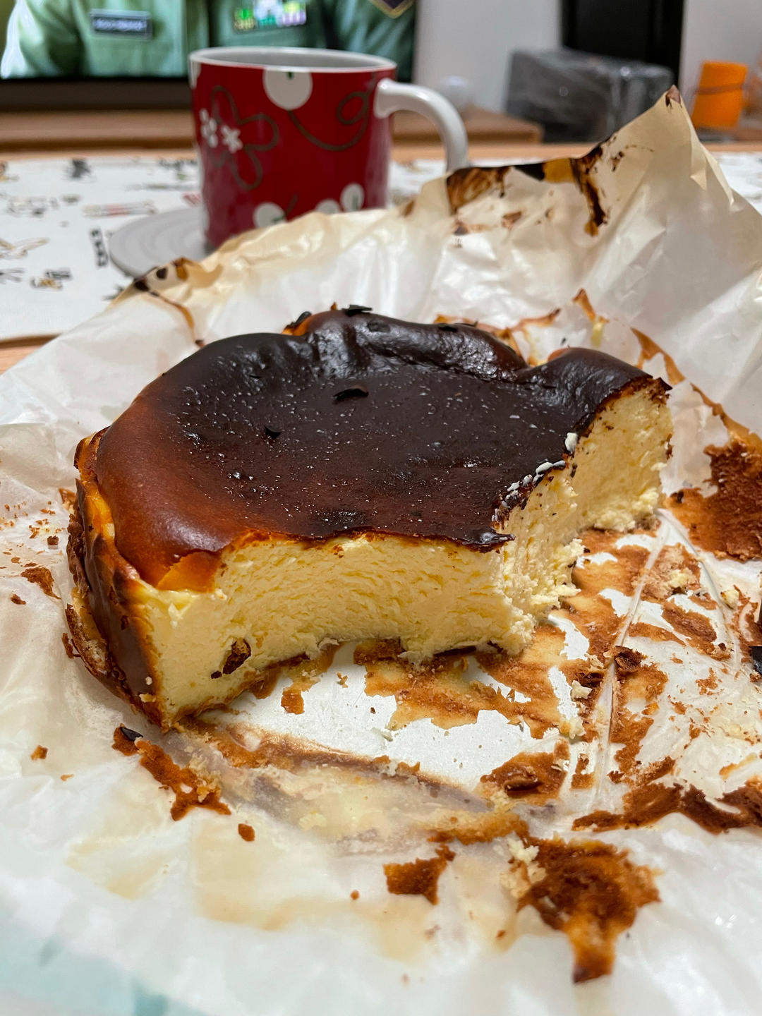 巴斯克芝士蛋糕『最简单的蛋糕』零失败🔥芝士控