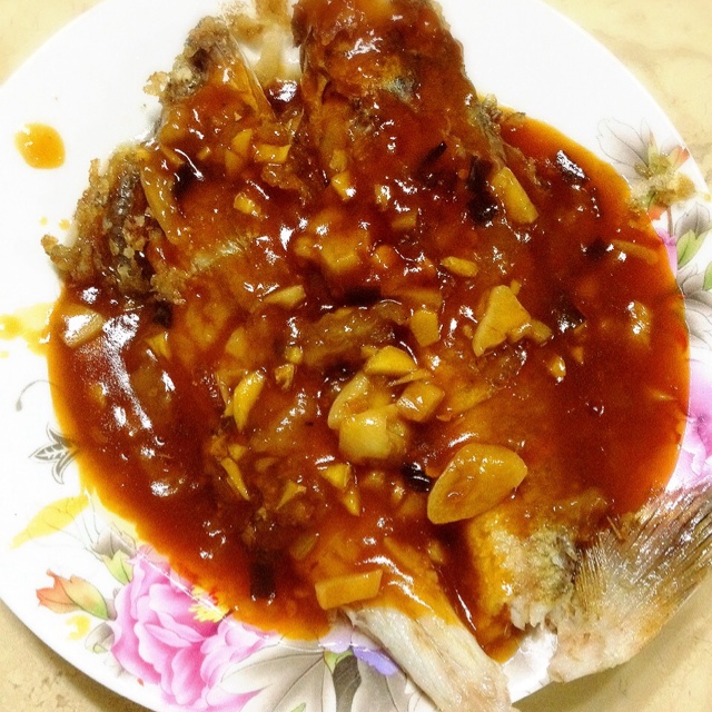 魔力红做的糖醋鱼
