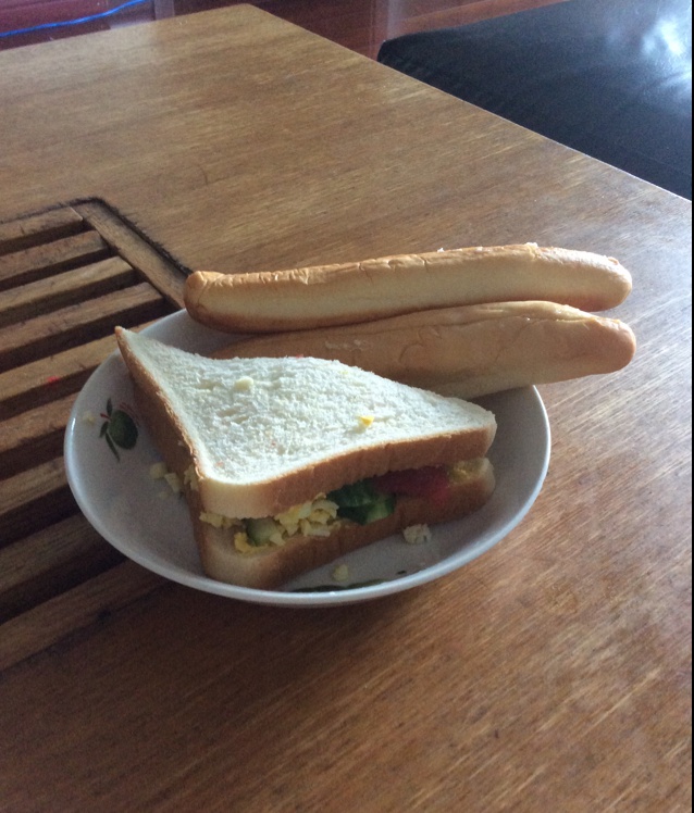 减肥甩肉三明治