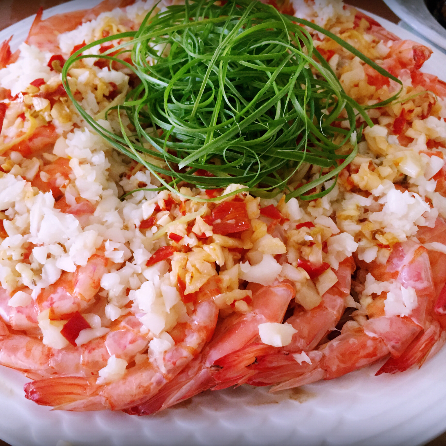 蒜蓉粉丝蒸大虾