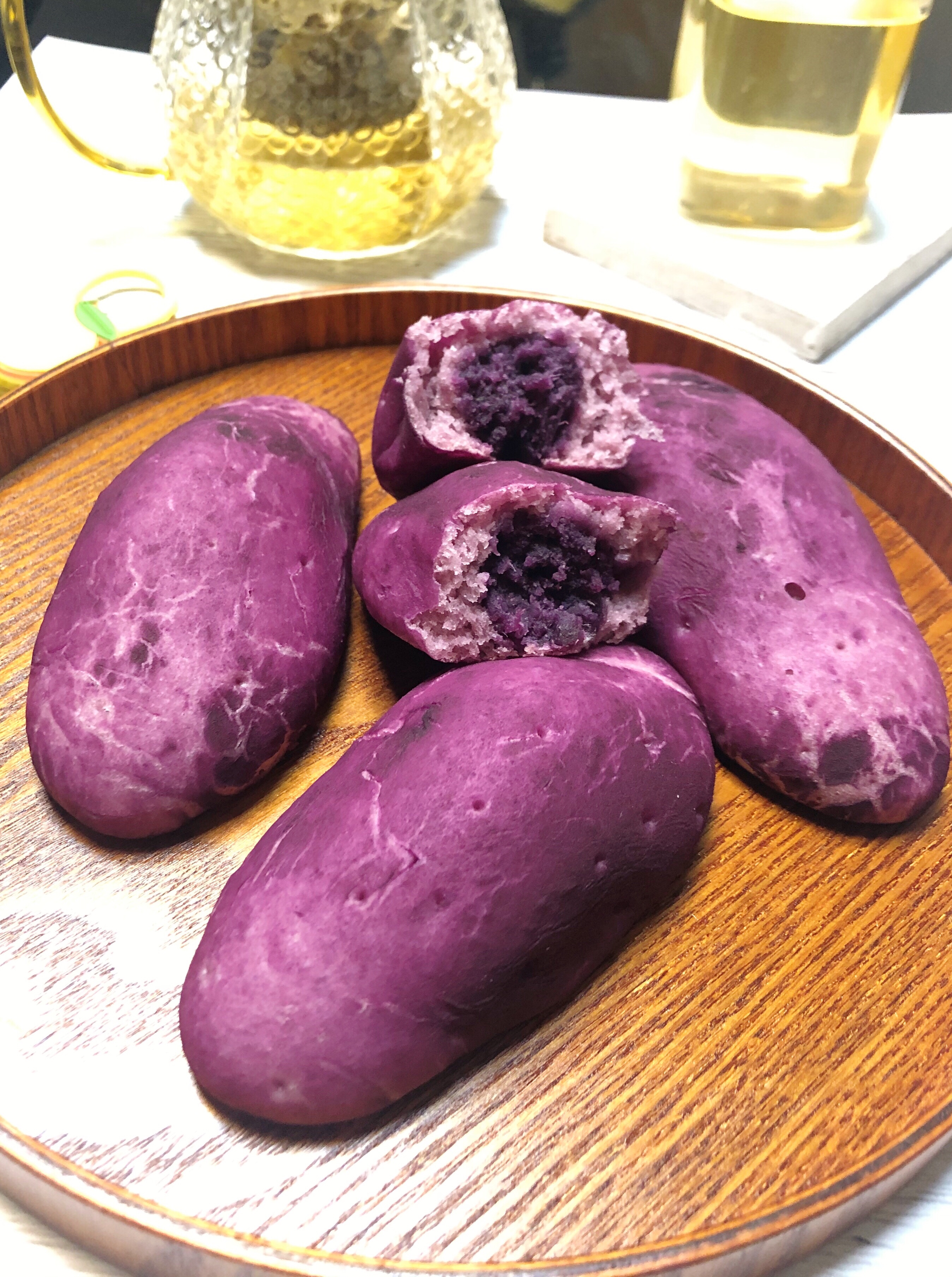 紫薯面包【健康低卡】