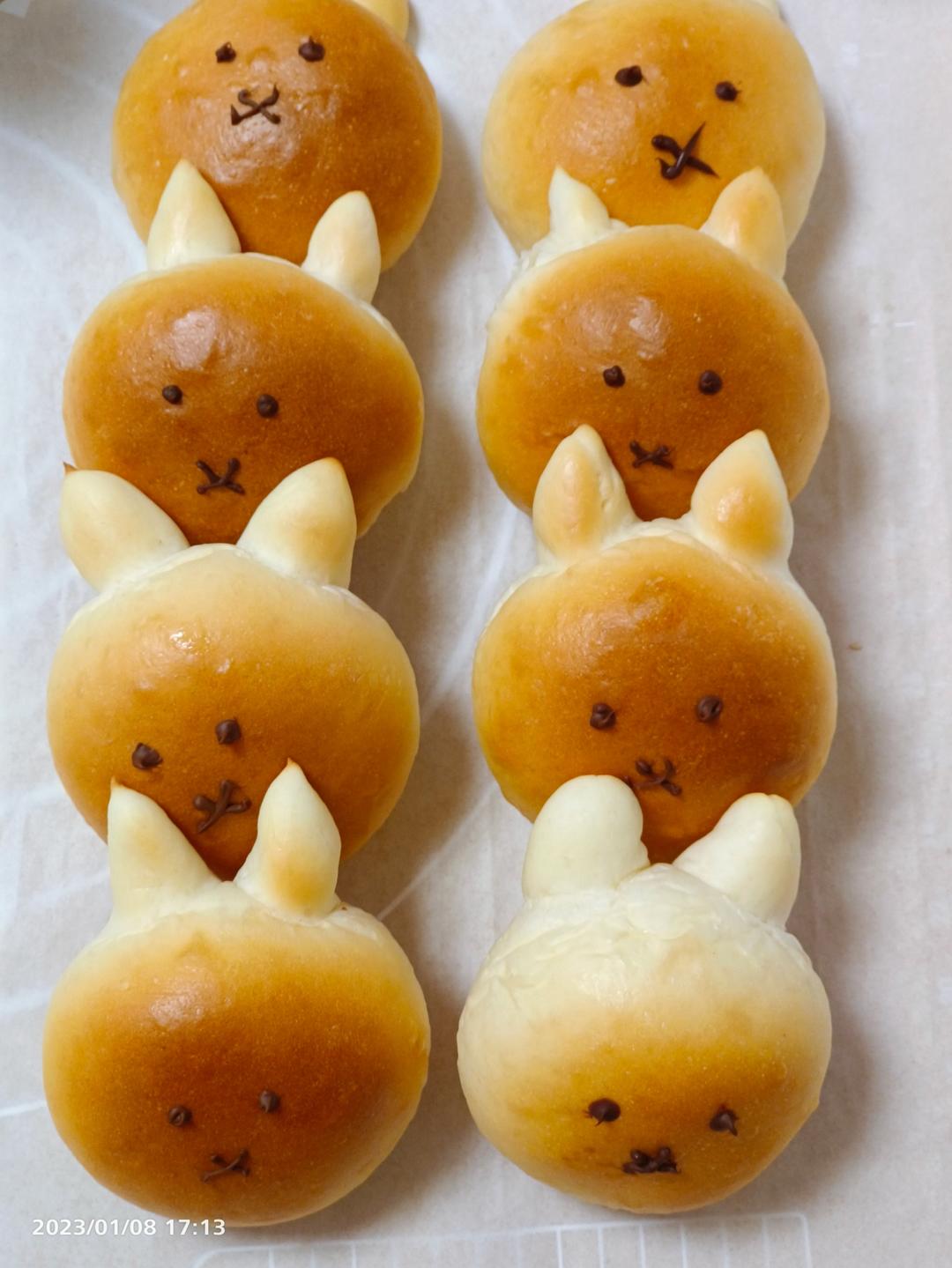 纯奶手撕吐司的做法 步骤1