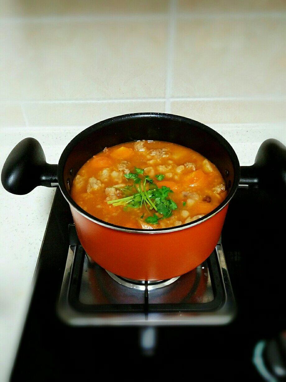 【番茄土豆炖牛腩】