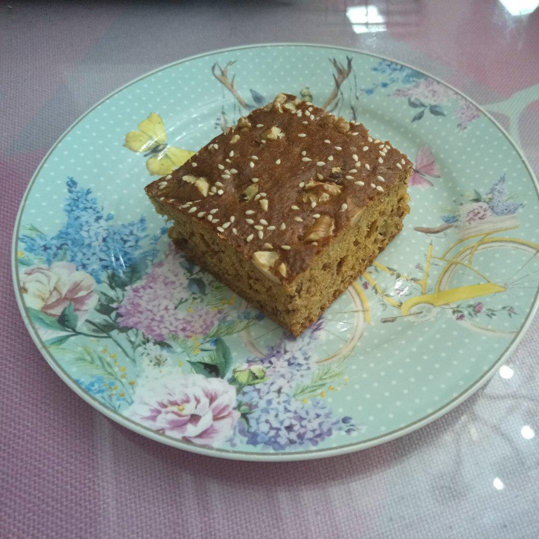 香蕉核桃蛋糕（低油少糖健康版）