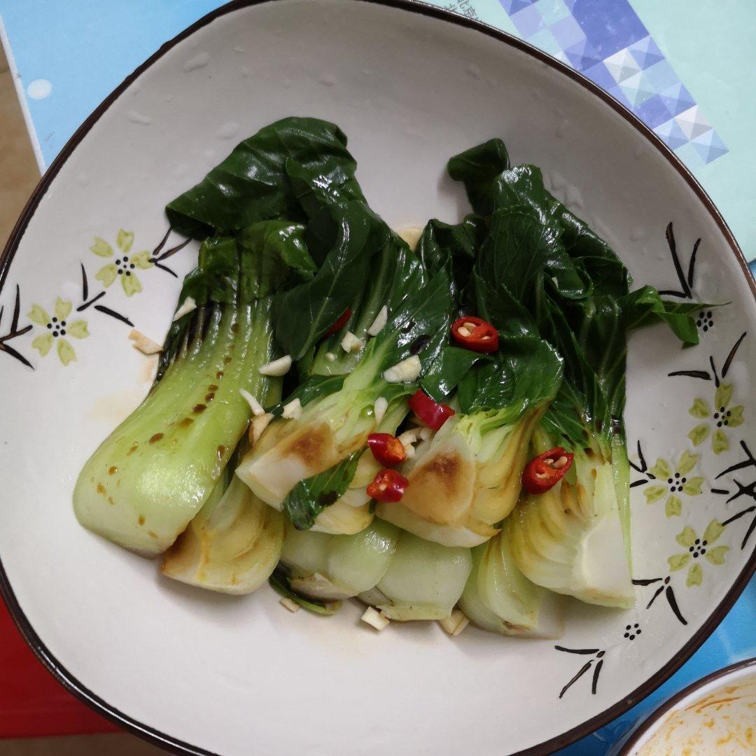 白灼油菜